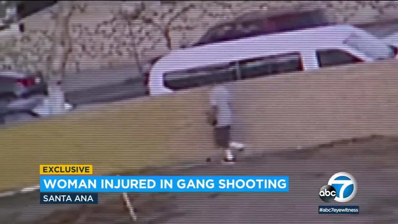 Innocent woman caught in gang crossfire in Santa Ana