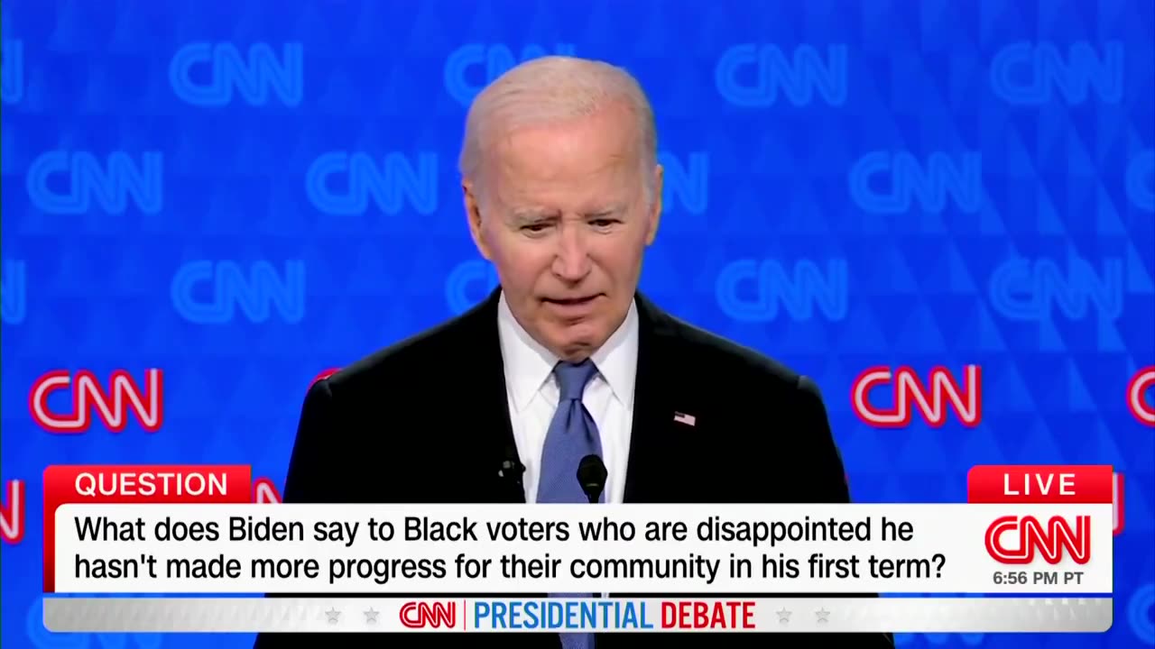 Joe "Super Predator" Biden confused about black Americans...
