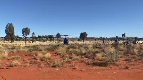 Helicopters Uluṟu Australia