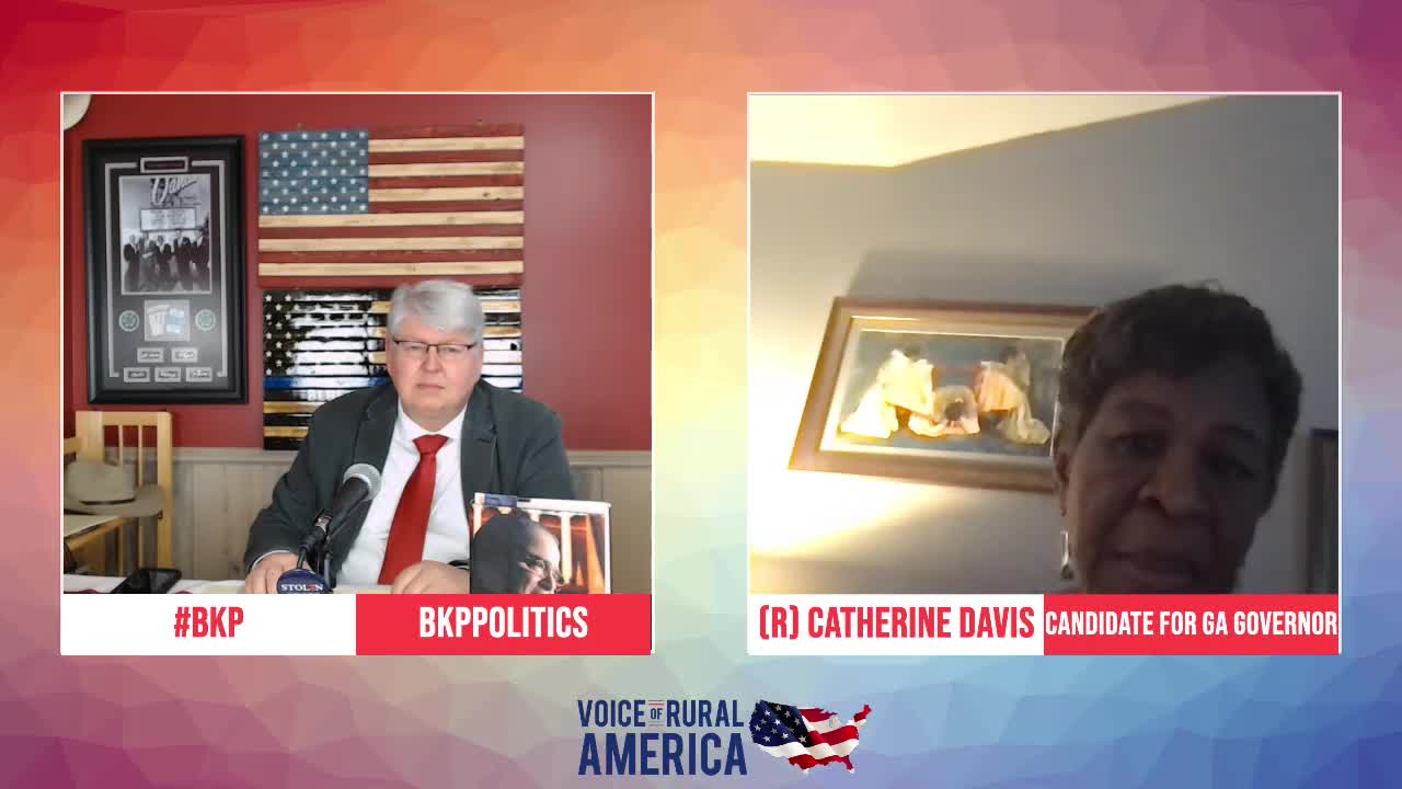 (R) Catherine Davis-Candidate for GA Governor joins #BKP Politics!