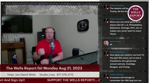 The Wells Report Monday, August 21, 2023