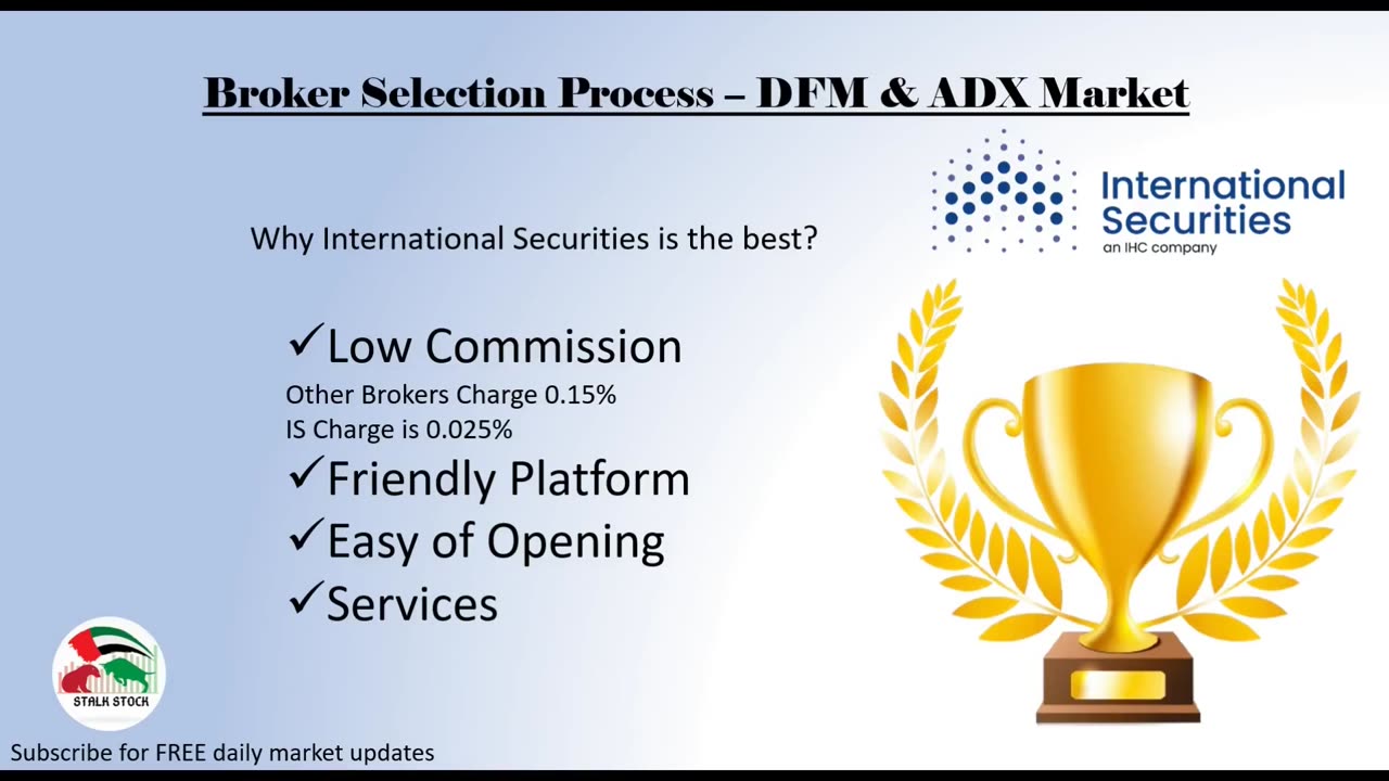 Best Stock Broker For UAE Stock Market | DFM & ADX