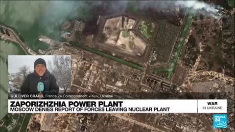 Russia denies planning to give up vast Ukrainian nuclear plant • FRANCE 24 English