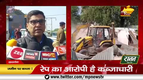 60 करोड़ की जमीन को कलेक्टर ने कराया मुक्त, रेप के आरोपी ने किया था कब्जा! MP News Khargone