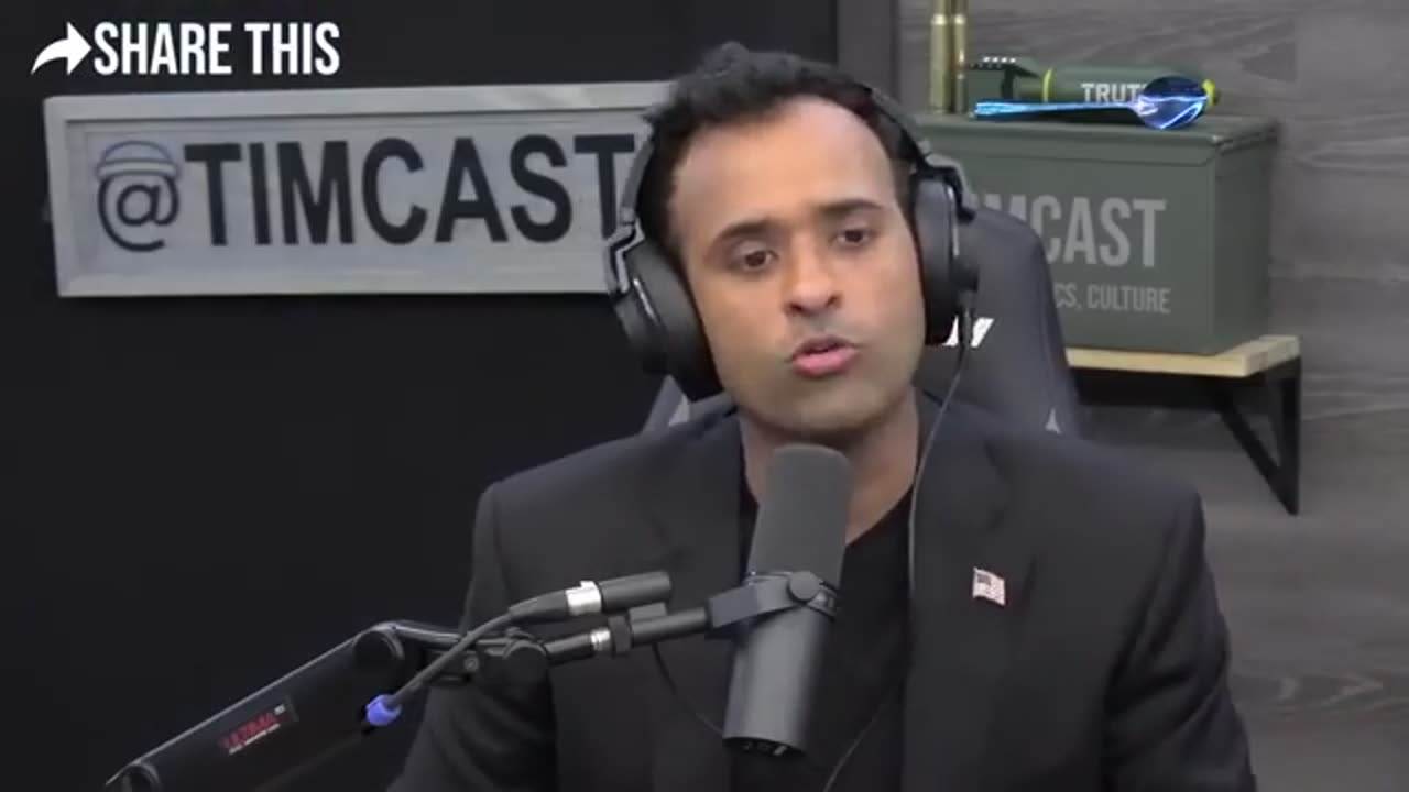Vivek Ramaswamy on timcast:Shut down the menigereal class.
