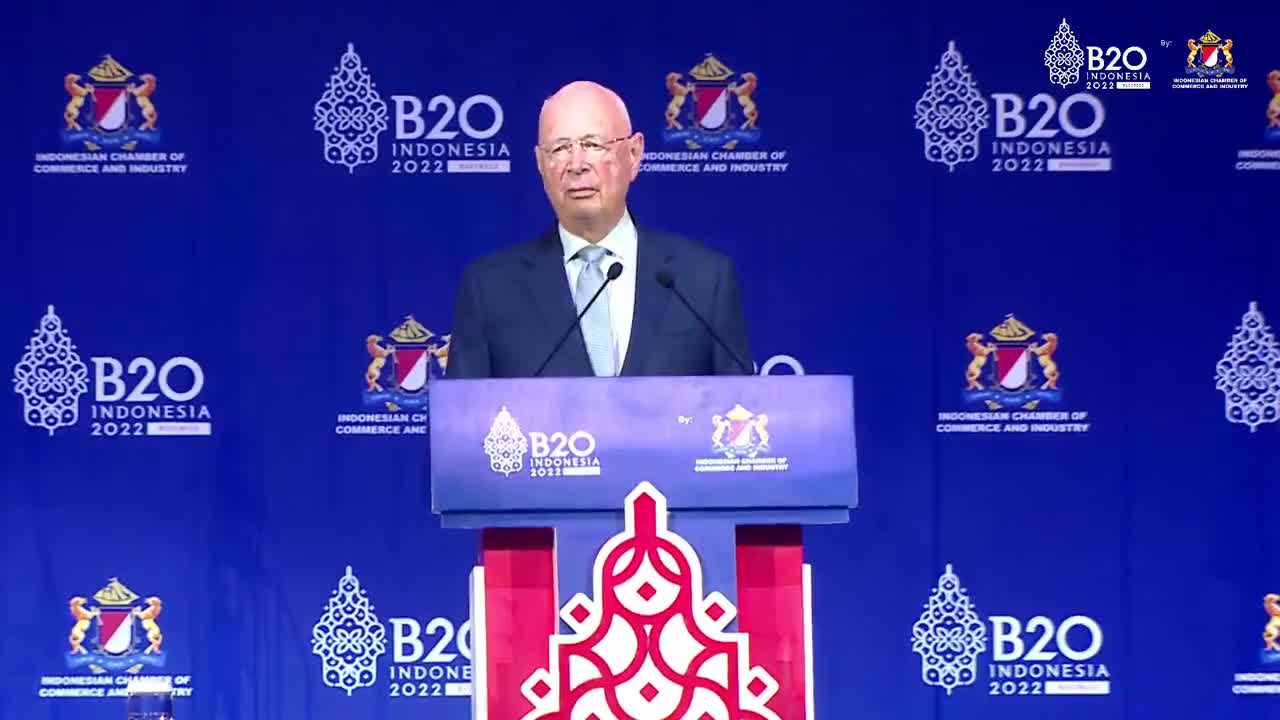 KLAUS SCHWAB: Governments and business have to cooperate.