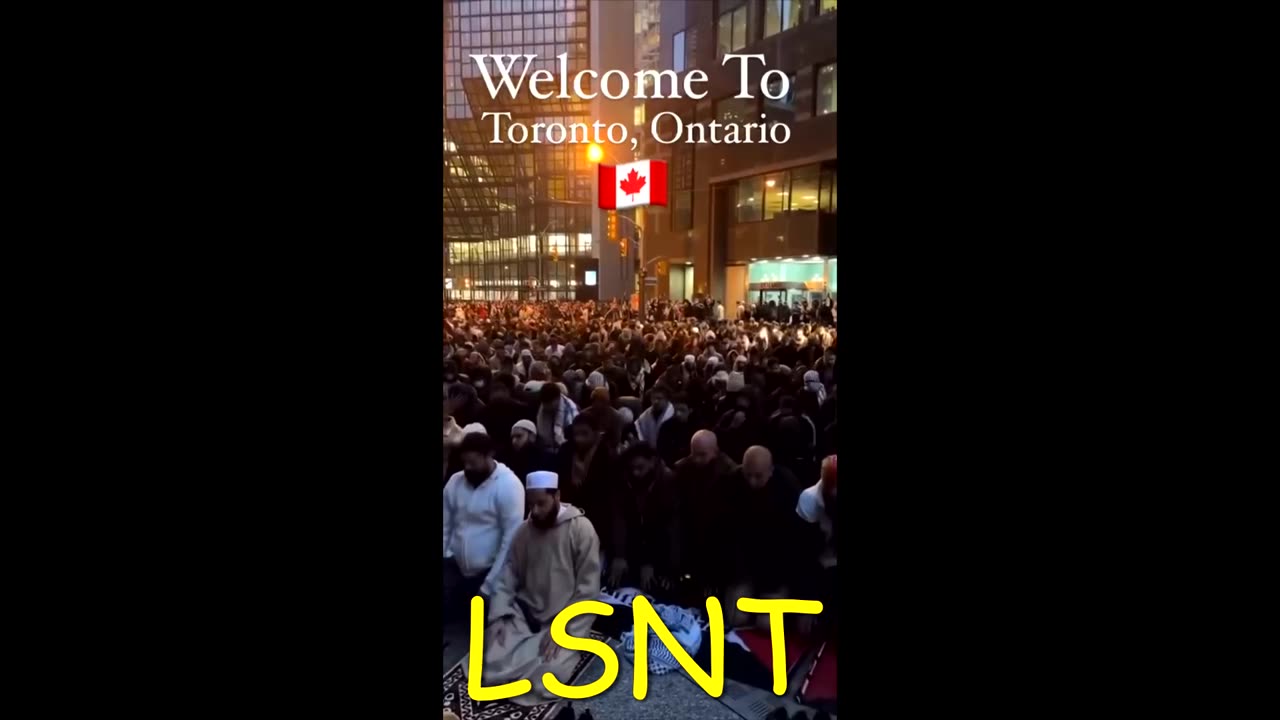Prayer Protest, Fills The Street Never Before Seen In Canada