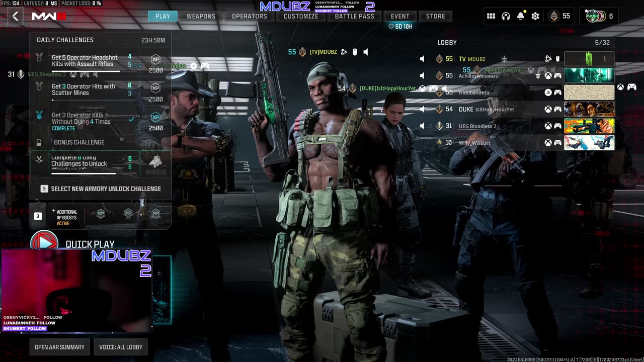 MWIII Interstellar Camo Unlocks with the Squad