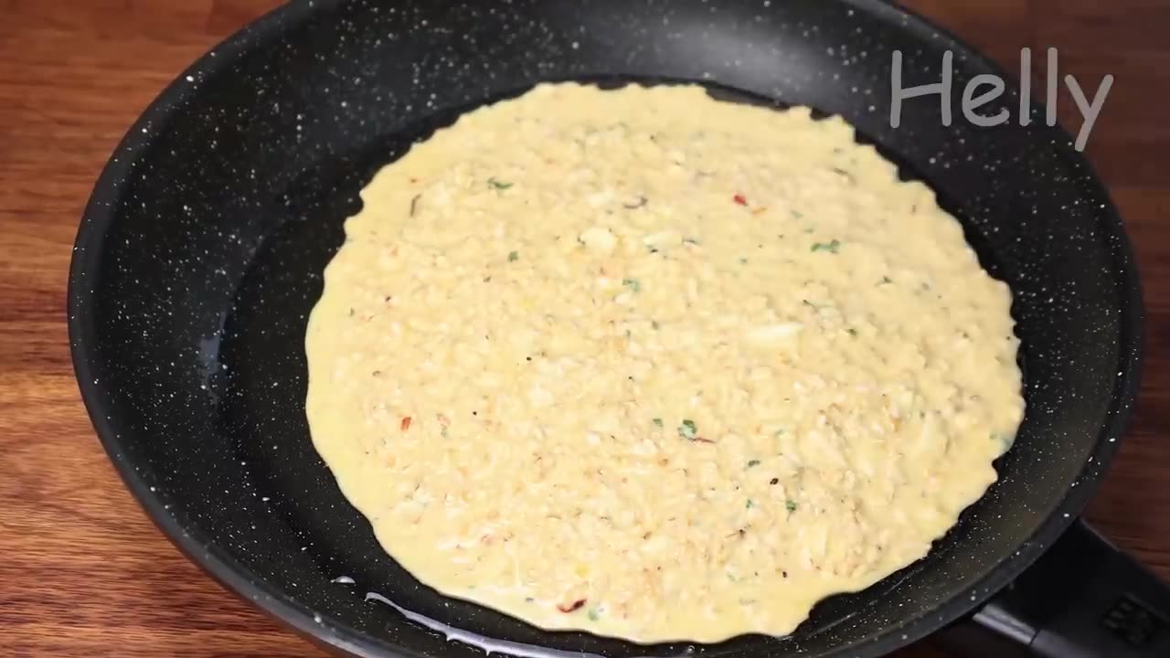 5 minutes recipe for breakfast WITH eggs and oats