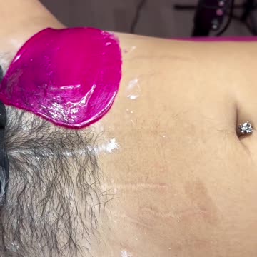 Bikini Wax Tutorial with Sexy Smooth Tickled Pink Hard Wax | waxfairyyy