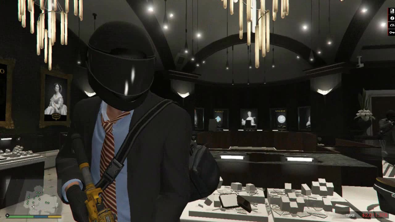 GTA 5 Juwelery Store Heist Gamplay