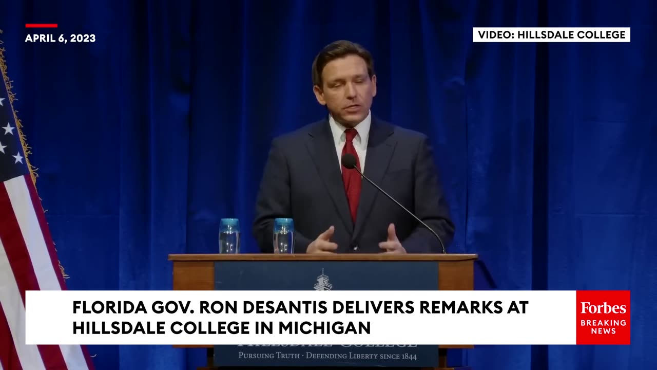 'They Are Putting Pornographic Materials In The School': Ron DeSantis Discusses Parental Rights