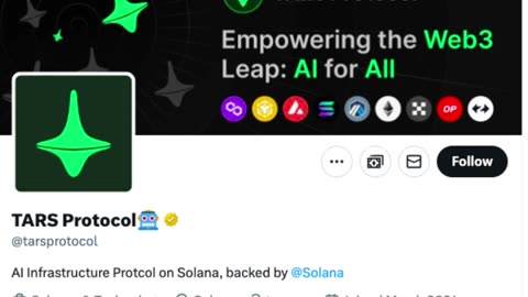 Tars Protocol: Solana's First AI Token