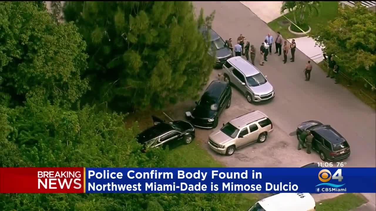 Police confirm body found in Miami-Dade is missing Broward woman Mimose Dulcio