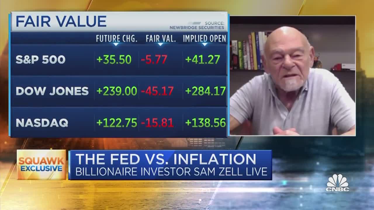 Billionaire Sam Zell Shocks CNBC and Calls Biden's Failed 'Build Back Better' Bill "BULLSH*T"