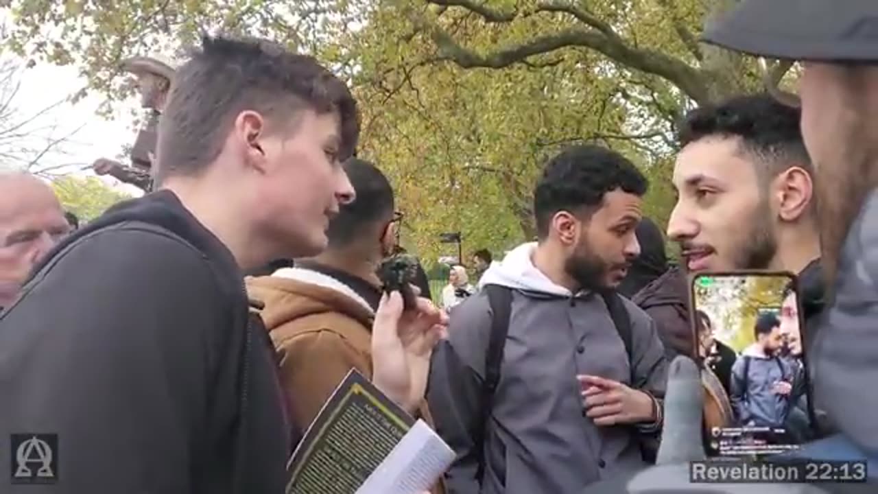 Speakers Corner_Muslims In Shock_They Have No Answer When Shown What Quran Says