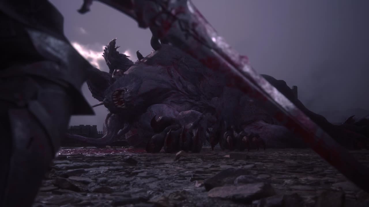 Final Fantasy 16: Behemoth Fight