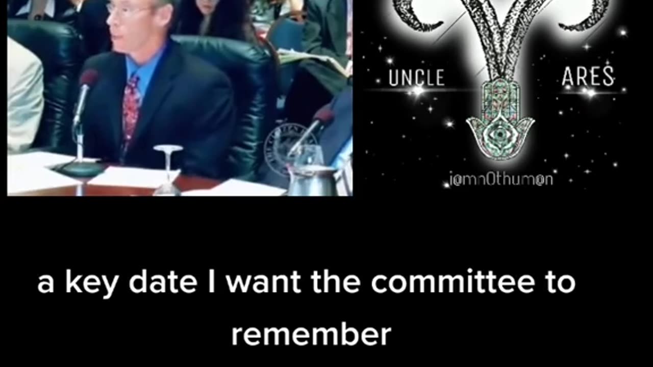 Dr. Steven Greer: CONGRESSIONAL TESTIMONY