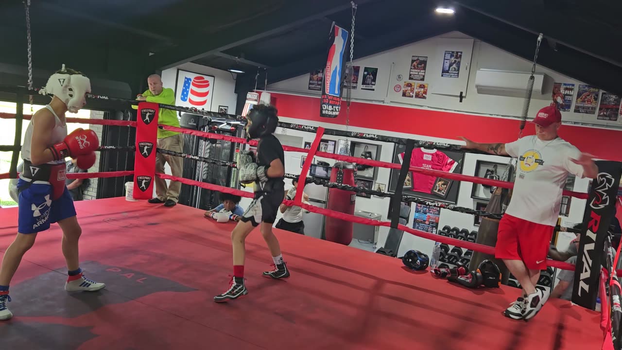 Joey sparring Tristan 3. 8/1/23