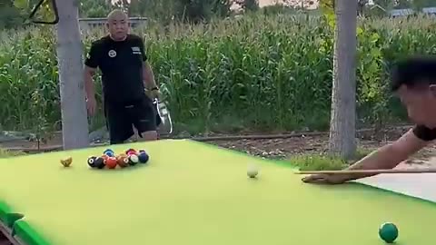 Funny video billiards million views