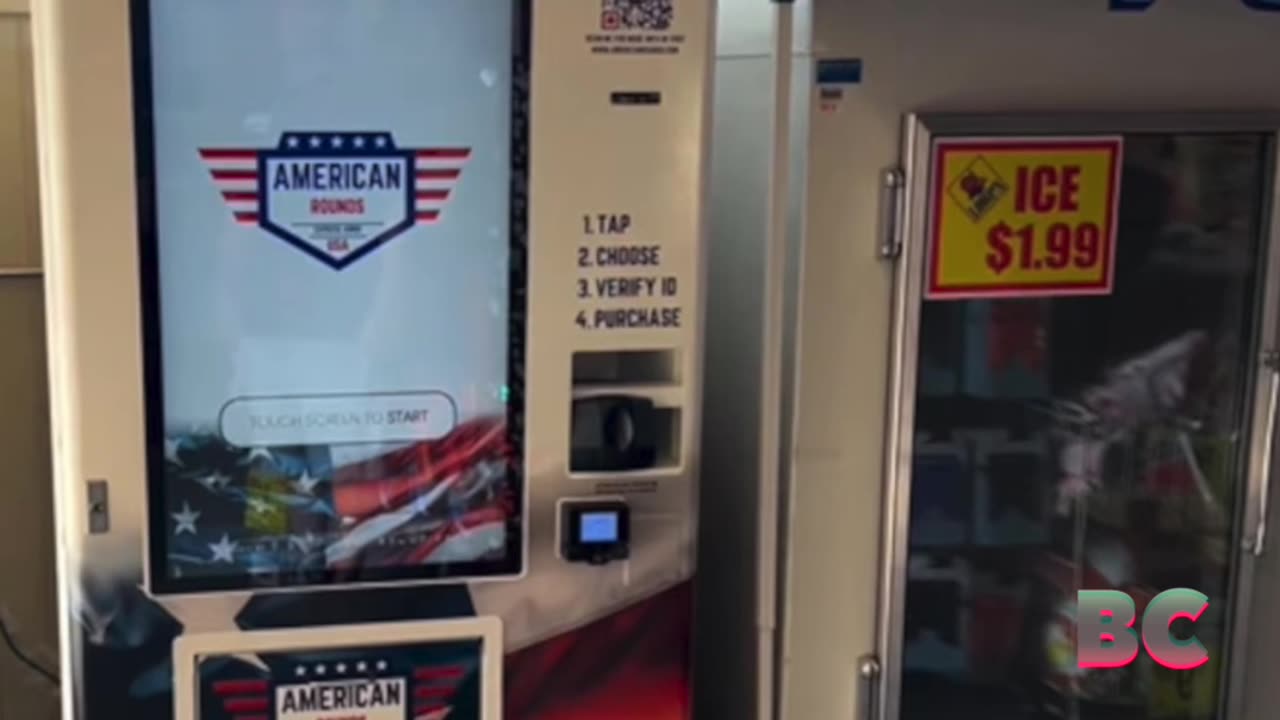 AI-Powered Vending Machines Selling Bullets