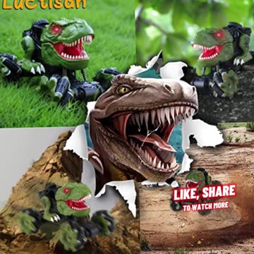 Boys Dinosaur Toys 1:15 Scale RC Car