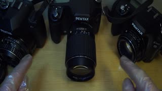 3 vintage PENTAX DSLRs pros & cons