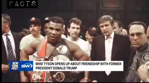 Mike Tyson about his relationship with President Trump.