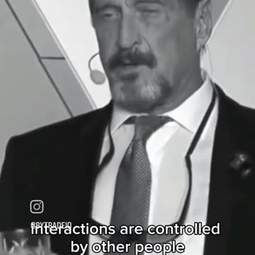 THE TRUTH IS WE ARE SLAVES JOHN MCAFEE