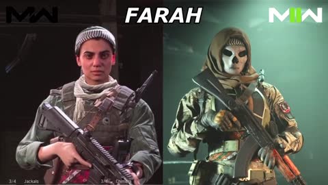 Operators Comparison MW2022 vs MW2019