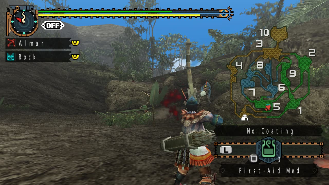 Monster Hunter Freedom Unite - Collect to Combine Quest Walkthrough