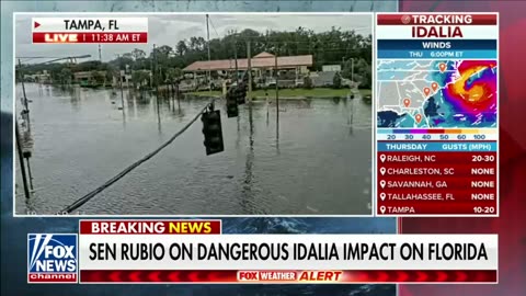 Senator Rubio Discusses the Latest on Hurricane Idalia on the Faulkner Focus