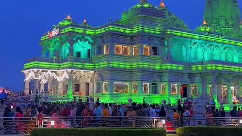 Prem mandir mathura....God kirshana Radha Rani