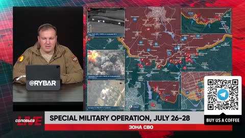 ❗️🇷🇺🇺🇦🎞 RYBAR HIGHLIGHTS OF THE RUSSIAN MILITARY OPERATION IN UKRAINE ON July 26-28, 2024