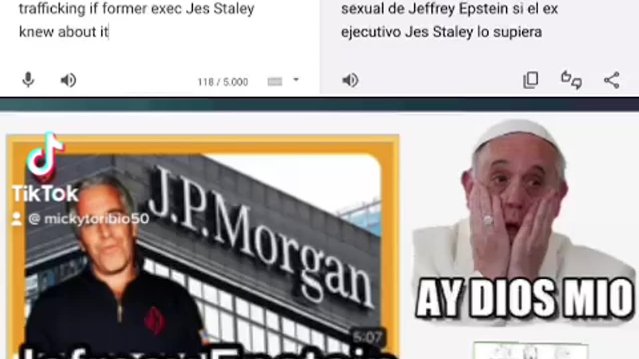 JP MORGAN Y JEREEY EPSTEIN SOCIO Y CÓMPLICE