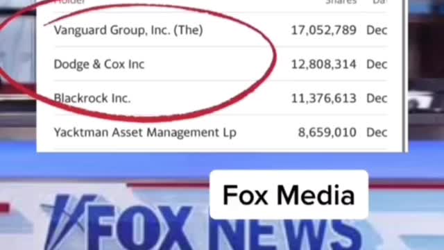Why are all the biggest corporations in the world owned by the same people?