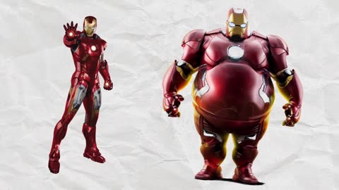 The Avengers as FAT-HEROES 🐹 | Marvel characters