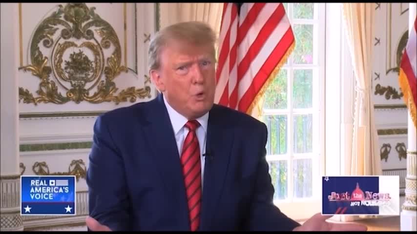 Interview with President Trump - CNN talk is about DOJ's investigation into Biden picking upsteam