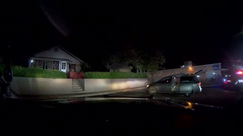 front dash cam of C Beers 11.3.2023