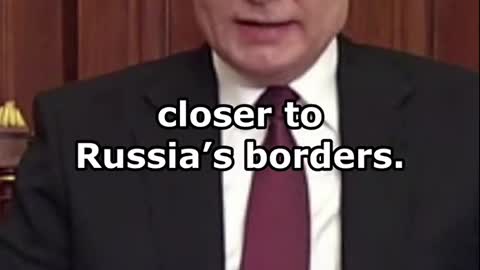 The speech before invasion