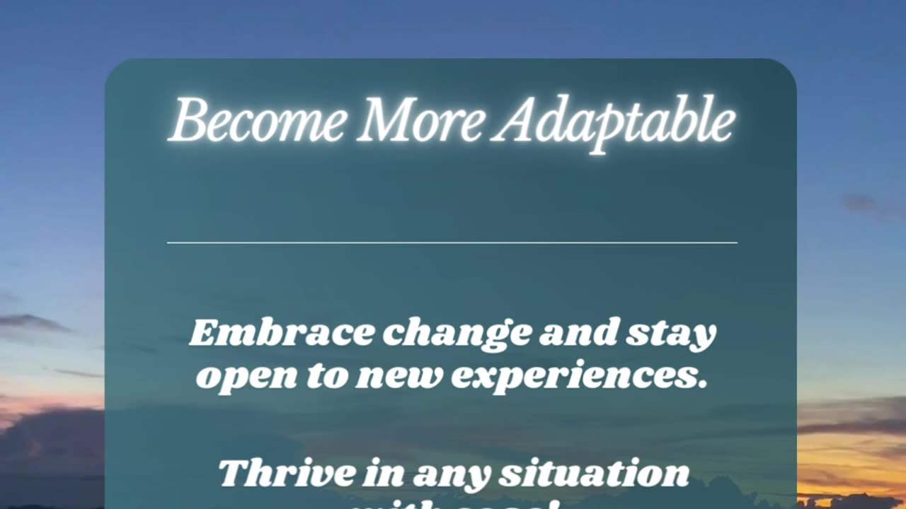 Change your life and grow!