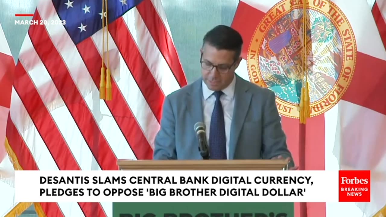 Ron DeSantis Unveils Plan To Oppose ‘Big Brother’s Digital Dollar’ As 2024 Buzz Intensifies