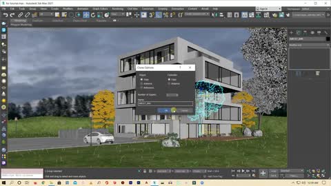 Beginner 3Ds Max 2021 V-ray 5 Exterior Rendering Tutorial