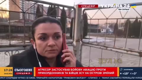 Ukrainian reporter reports from the eastern Ukrainian city of Sumy with 260,000 inhabitants