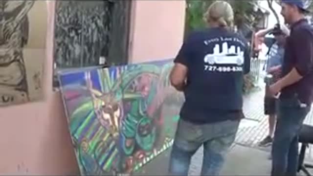 Making of Baphomet Featuring street artist Carl Quintiliani