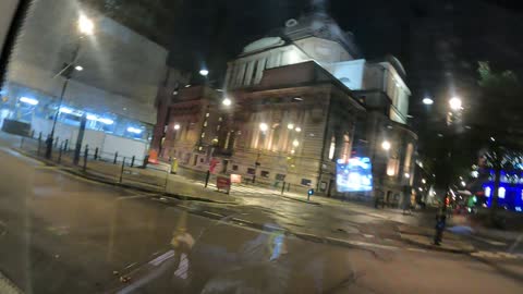 On the bus in London at night..raining. 7th Nov 2022