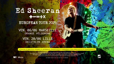 Ed Sheeran The Mathematics Tour +–=÷x 2025