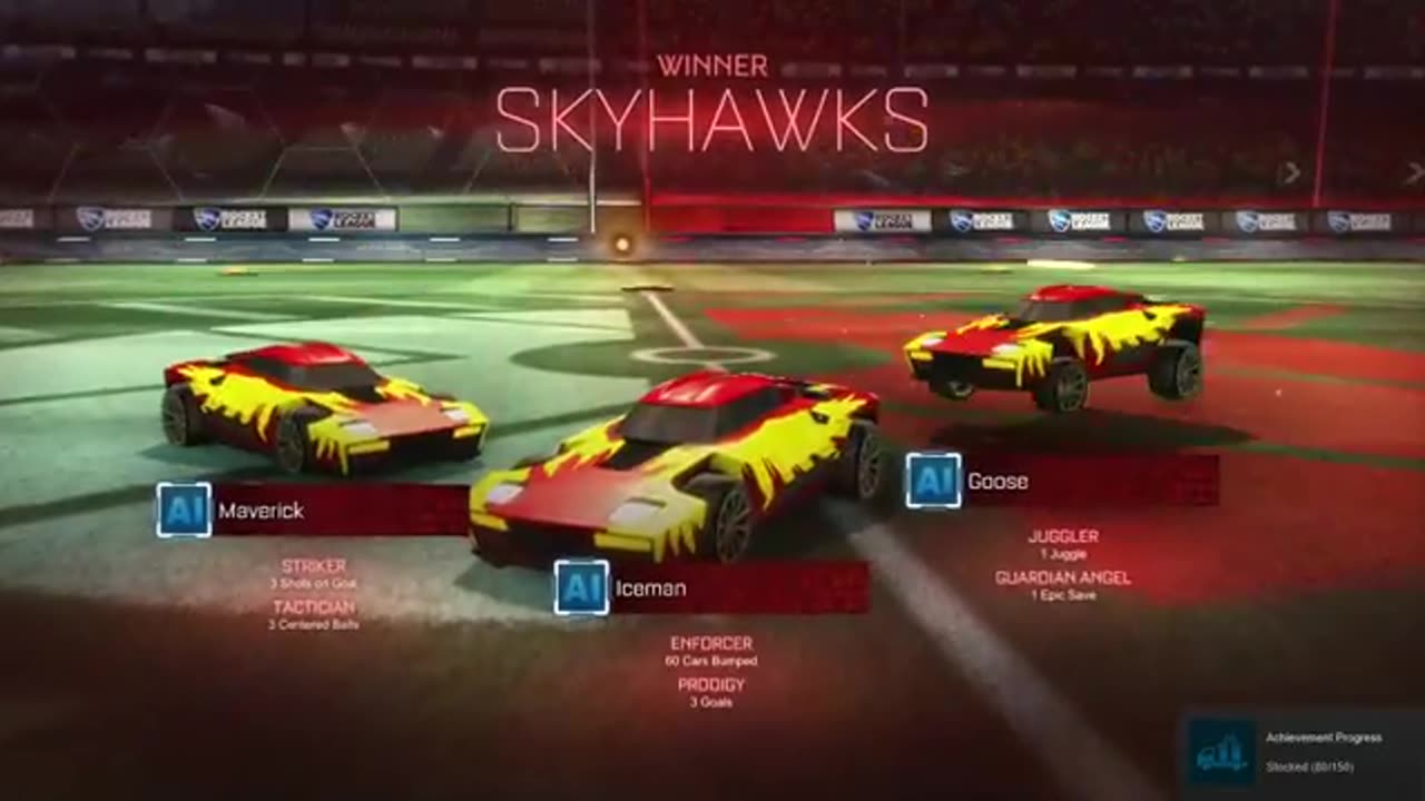 Rocket League part 5 Us vs Skyhawks