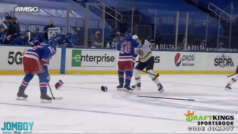 The Rangers and Bruins fight a lot, a breakdown