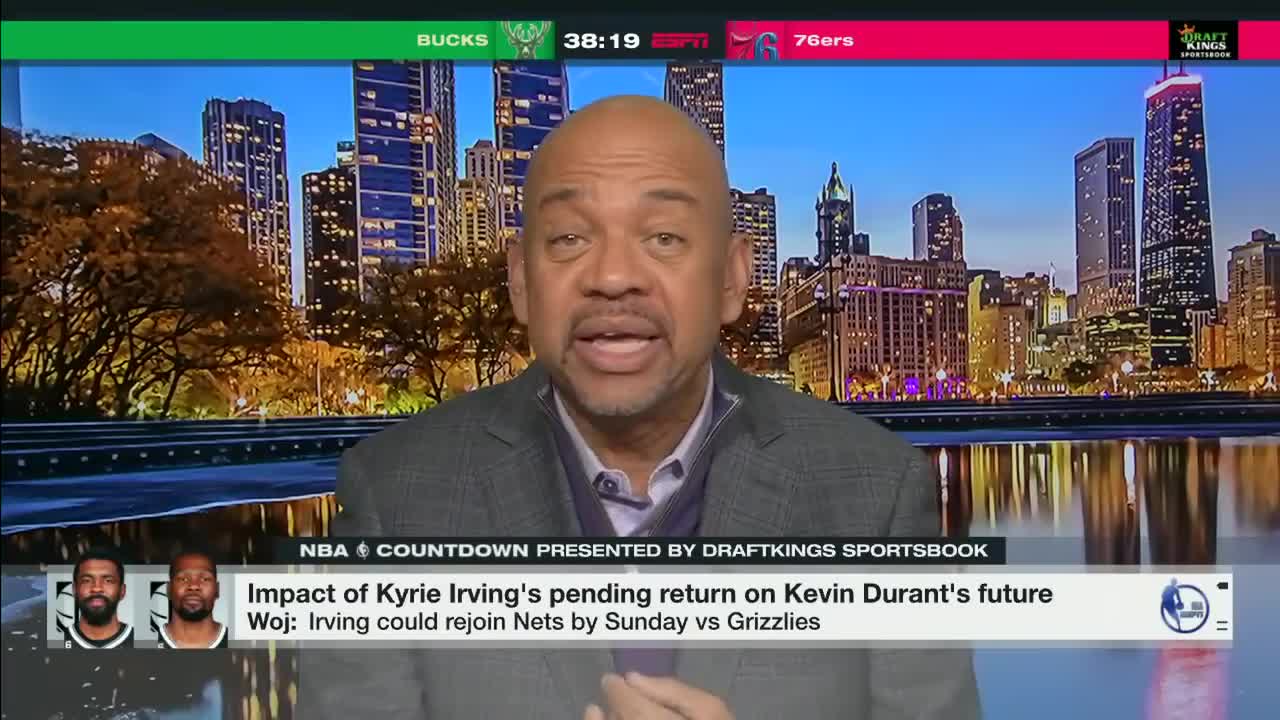 Kevin Durant has to be a HIM - Jalen Rose NBA Countdown